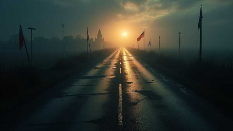 Germany's Liberal Democracy at a Crossroads, Concept art for illustrative purpose, tags: die demokratie deutschland - Monok